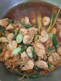 Foto resep Tumis udang petai