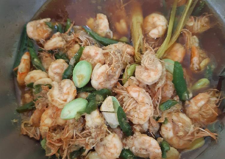 Tumis udang petai