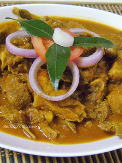 A picture of Sri Lankan Mutton Curry.