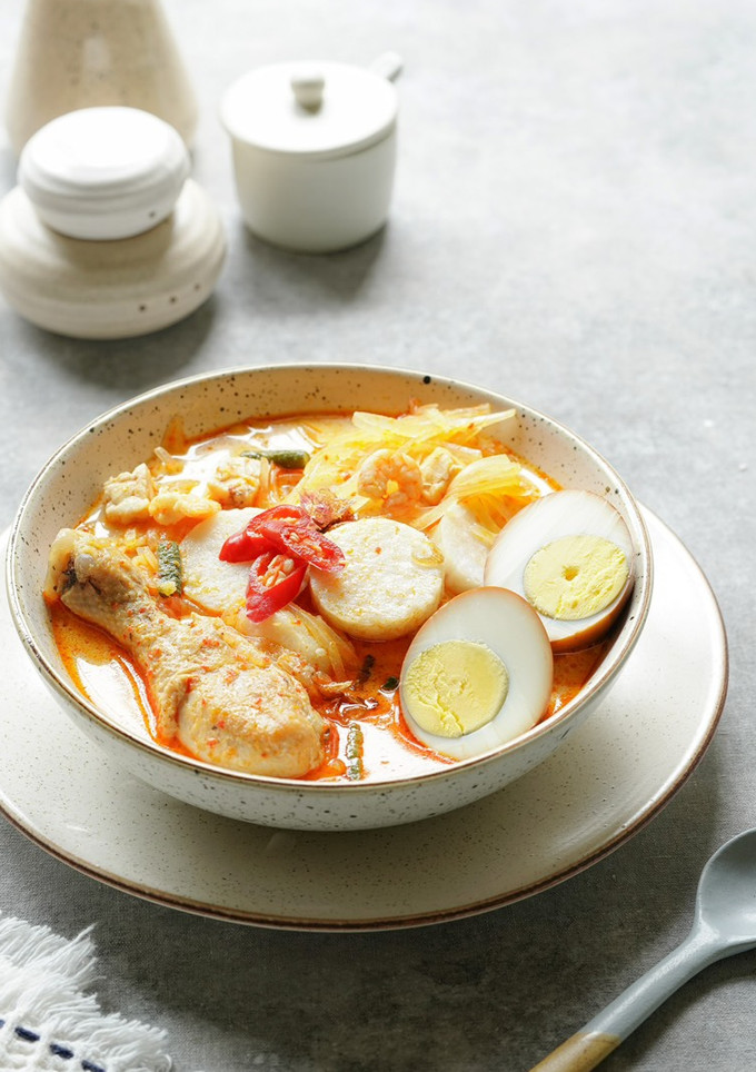 Foto resep Lontong Presto, Ayam Pukang, Pindang Telur dan Sayur Labu