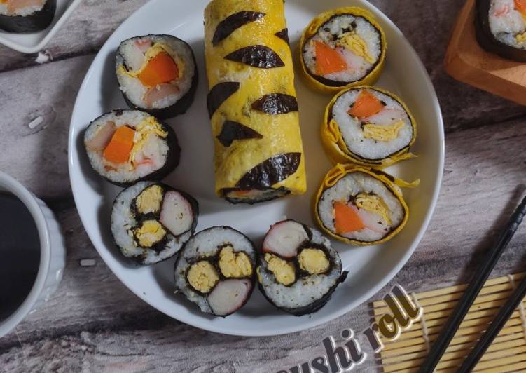 Cara Gampang Membuat Sushi Roll, Bikin Ngiler