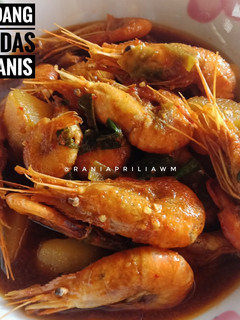 Foto resep Udang Pedas Manis