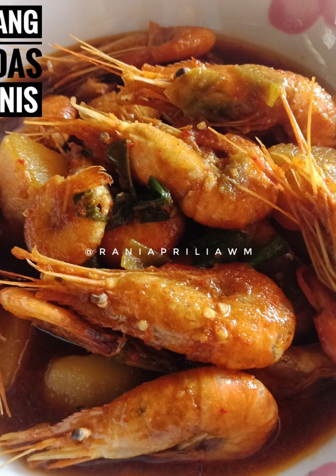 Foto resep Udang Pedas Manis