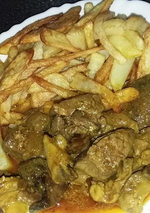 صورة لوصفة قوانص الدجاج