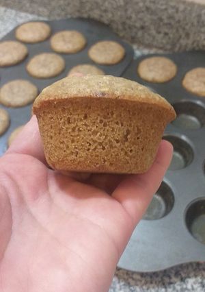 Una foto de Muffins de manzana y avena 