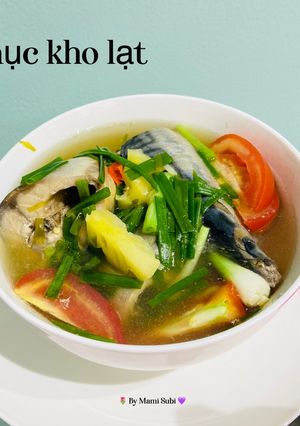 Hình của món Cá nục kho lạt.