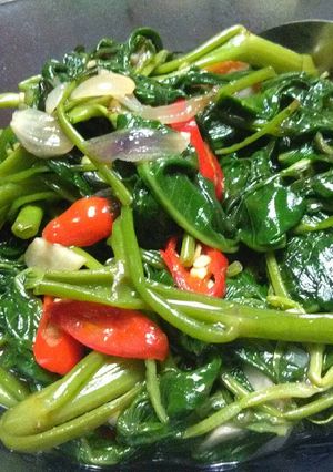 Foto resep Cah Kangkung Saos Tiram