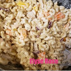 A picture of Tuna macaroni salad.