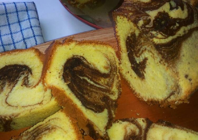 Resep Bolu Marmer Pak Sahak, Enak