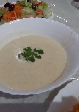 صورة لوصفة حساء الجبن