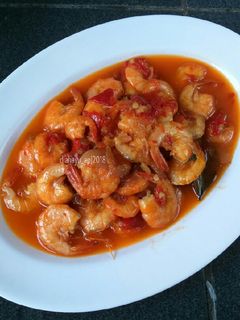 Foto resep Oseng mercon udang #rabubaru