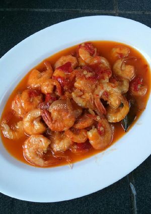 Foto resep Oseng mercon udang #rabubaru