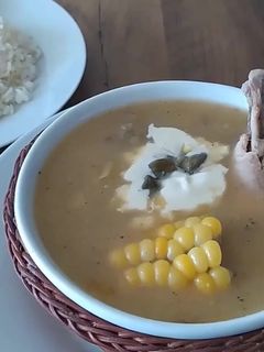 Una foto de Ajiaco santafereño