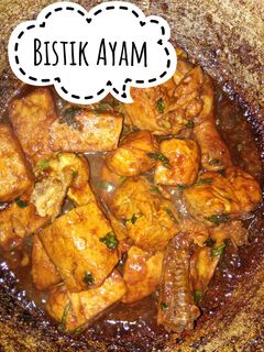 Foto resep Bistik ayam Tahu