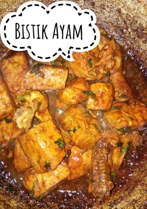 Foto resep Bistik ayam Tahu
