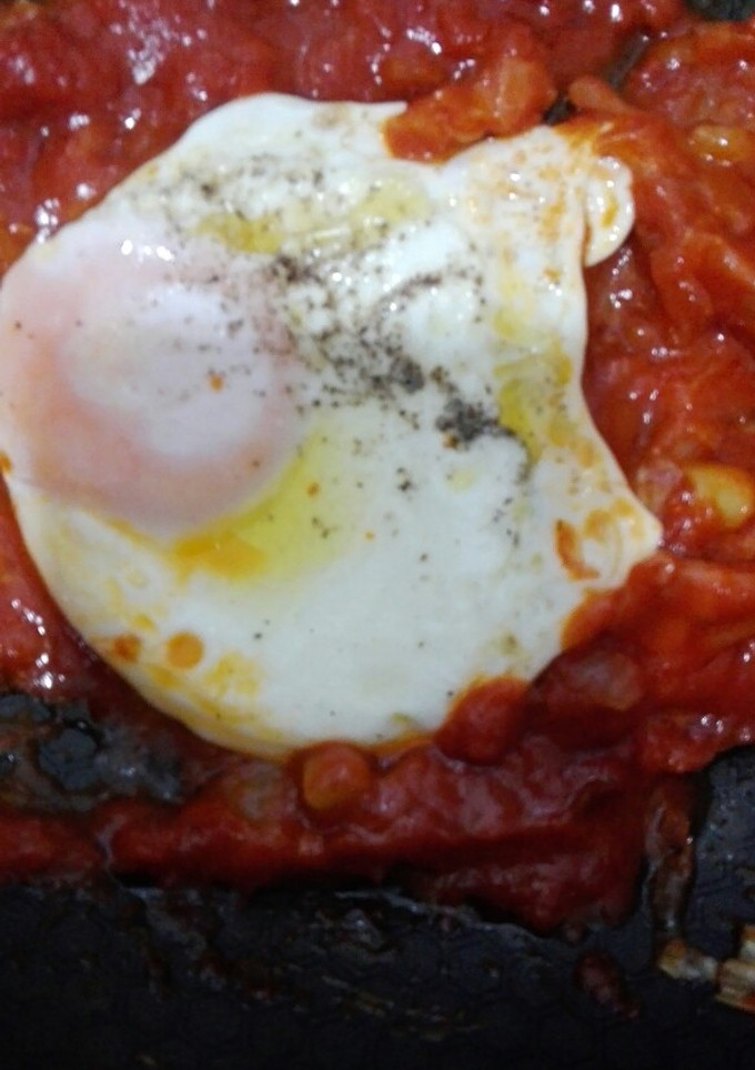 Una foto de Huevos al plato