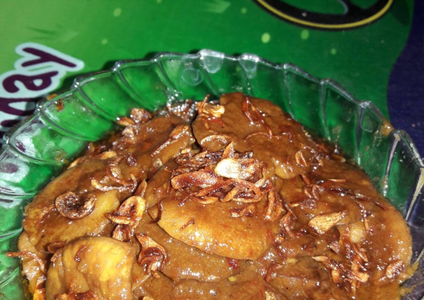 Semur jengkol pedesmanis