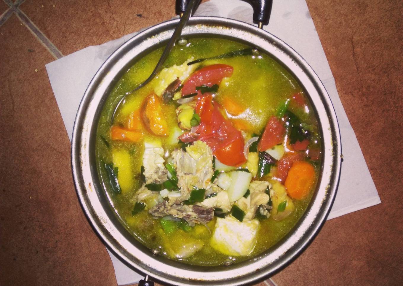 Soup Ayam Ala Anak Kos