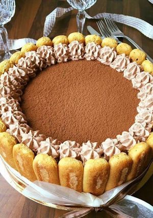 O poză a rețetei Tiramisu Cheesecake.