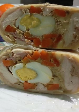 Una foto de Matambre de pollo
