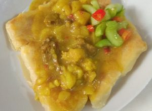 Foto resep Martabak Har (martabak telur kuah kari)