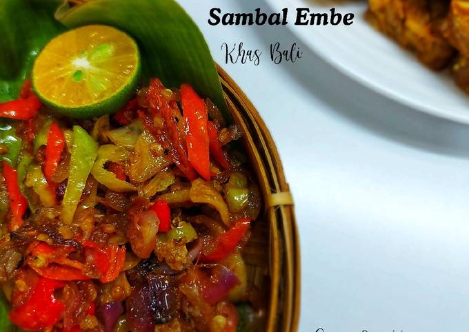 Resep Sambal Embe Khas Bali Oleh Griya Syari Cookpad