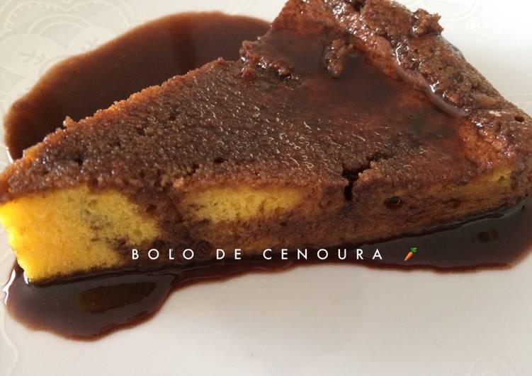 Bolo de cenoura 🥕