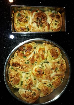 Hình của món Bánh mì chà bông.