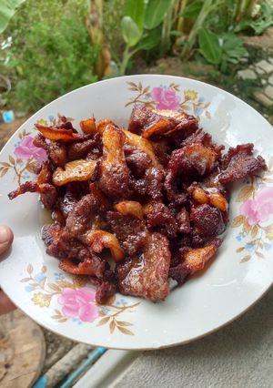 รูปของ ข้าวหมูทอด