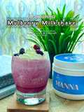 Al-Manna Mulberry Milkshake (Arabic Gum Probiotic Drink)