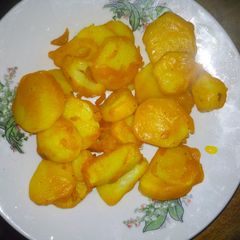 A picture of Viazi karai.