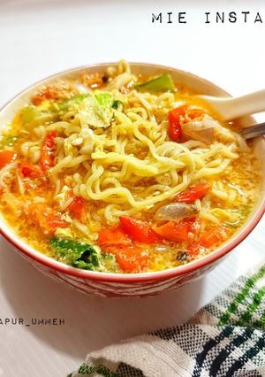 Foto resep Mie Instan (Mix Sayur + Enoki)