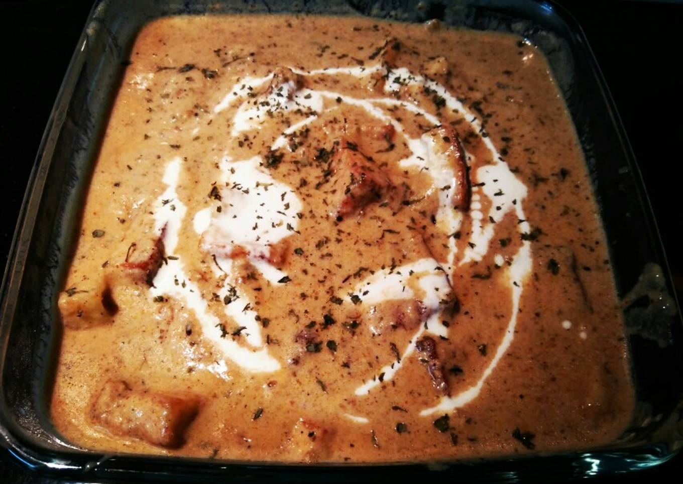 Malai pepper paneer masala