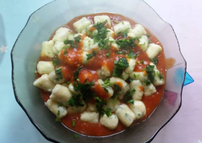 Ñoquis de ricotta