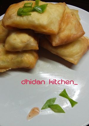 Foto resep Martabak isi tahu daging