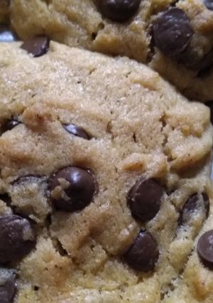 Una foto de Cookies con chispas de chocolate