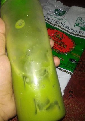 Foto resep Ice Thai Green Tea