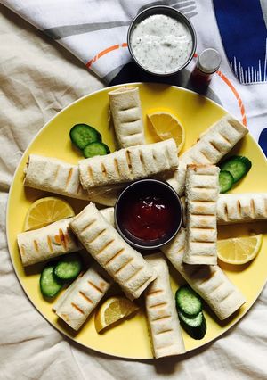 صورة لوصفة اصابع التوست 🍞