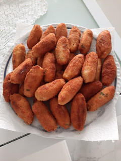 Una foto de Croquetas de bacalao caseras