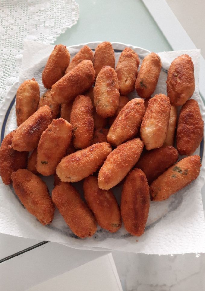 Una foto de Croquetas de bacalao caseras