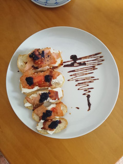 Una foto de Aperitivo ahumado