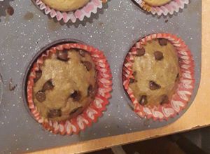 Una foto de Muffins integrales de avena y banana (individual)