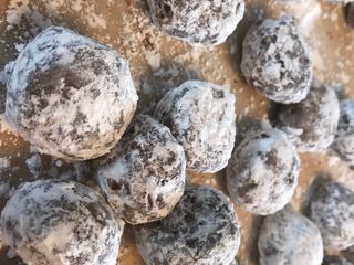 Chocolate Snowball Cookies
