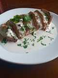 Pechuga bañada en bechamel