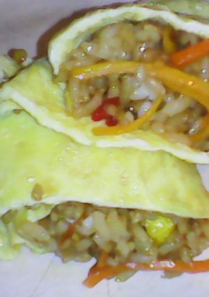 Foto resep Egg roll isi nasgor