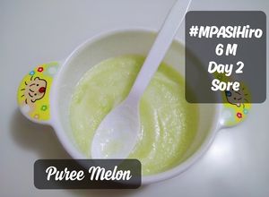 Foto resep Puree Melon MPASI 6 Bulan