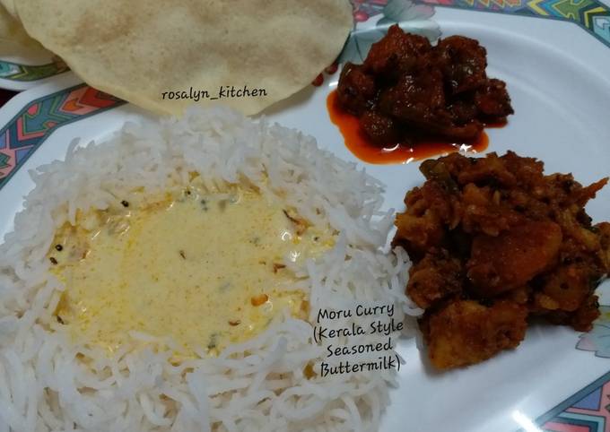 Recipe of Thomas Keller Moru Curry (Kerala Style Seasoned Buttermilk)