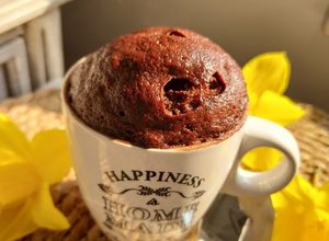 Une photo de Mug Cake Nutella, prêt en 5 minutes