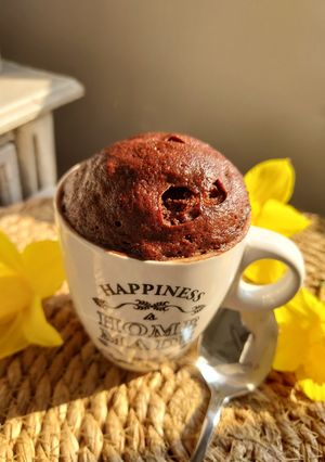 Une photo de Mug Cake Nutella, prêt en 5 minutes