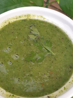 A picture of Smoked keri chutney.